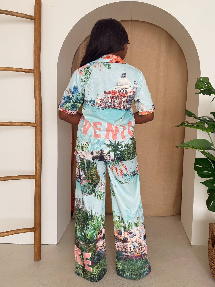 Sunset in Venice 2-Piece Set – Picture-Perfect and Postcard Chic