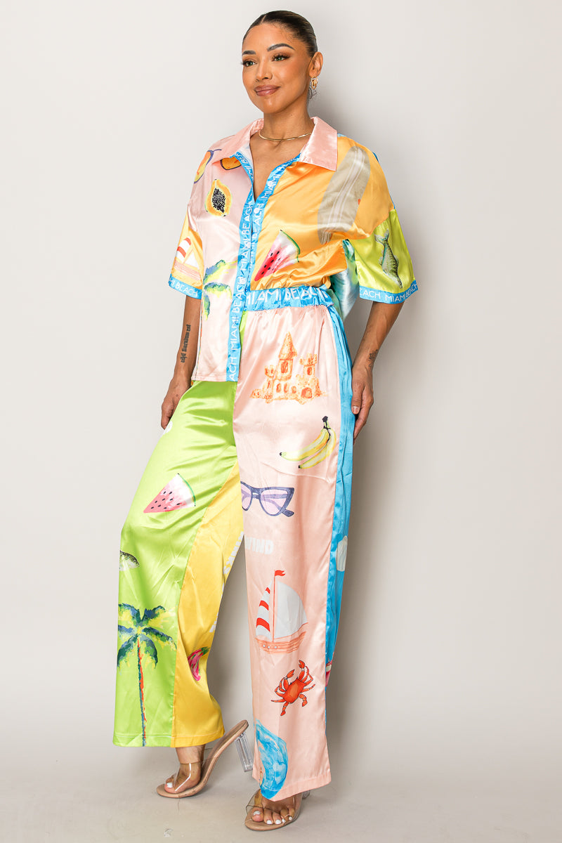 Pastel Paradise Resort Set – Sailboats, Sunshine & Summer Vibes