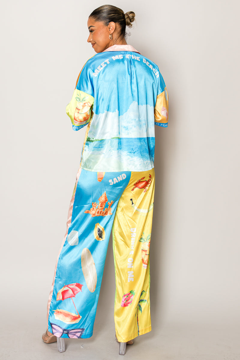 Pastel Paradise Resort Set – Sailboats, Sunshine & Summer Vibes