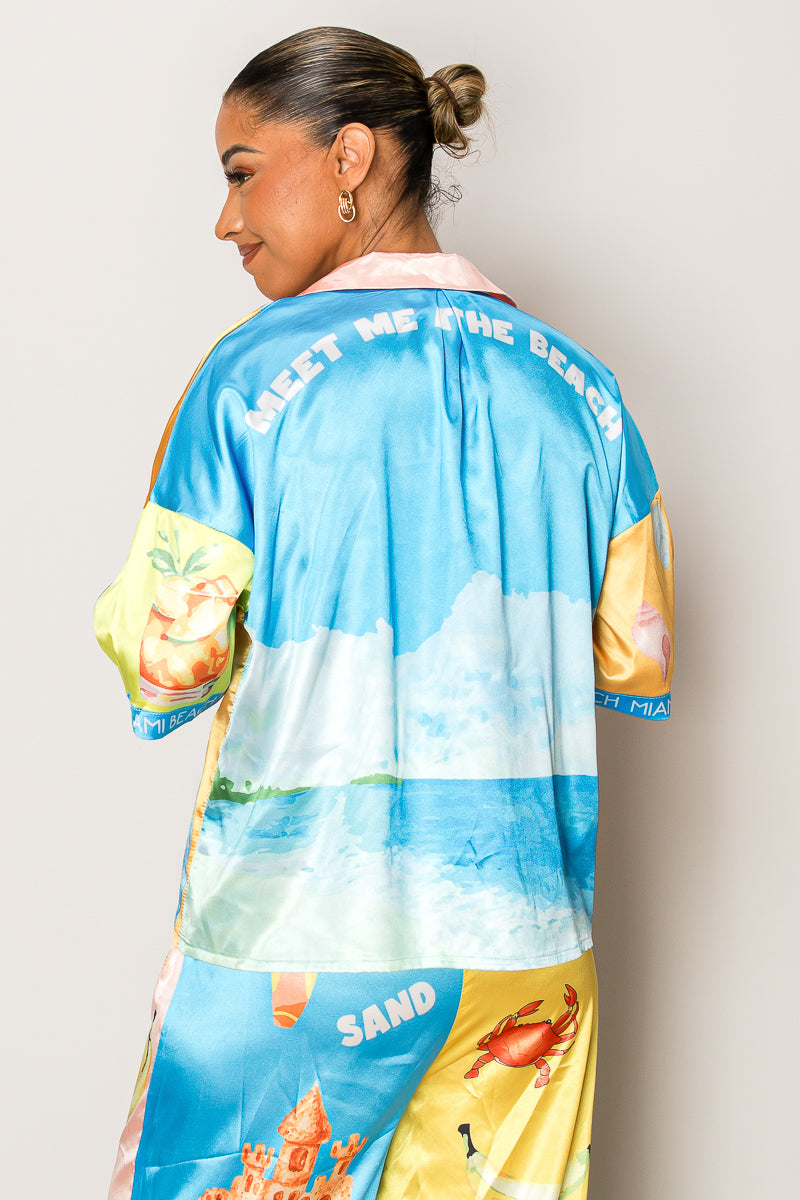 Pastel Paradise Resort Set – Sailboats, Sunshine & Summer Vibes