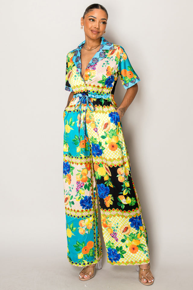 Tropical Orchard Jumpsuit – Vibrant & Juicy Look
