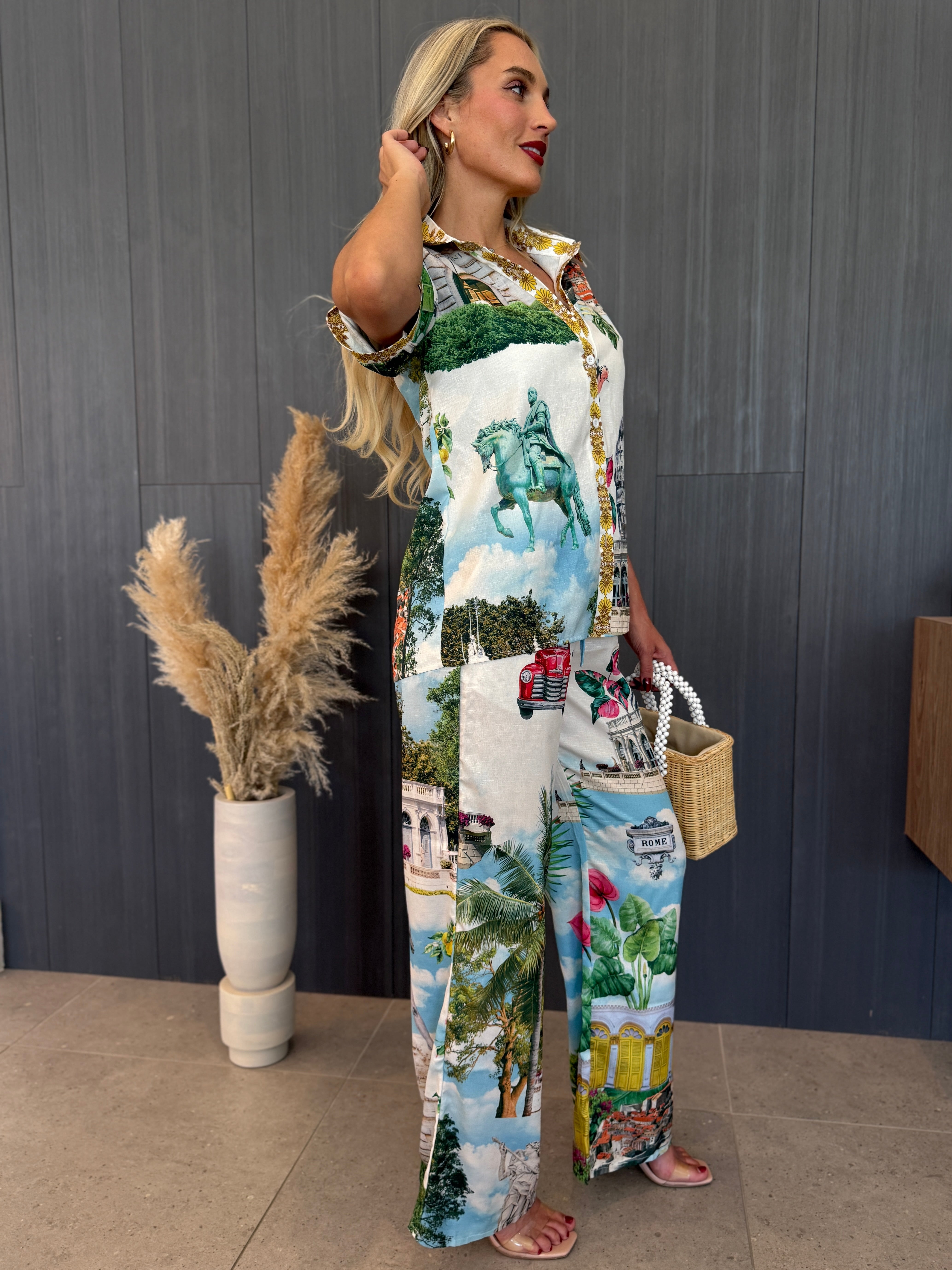 Elegant resort glam matching set – Roma edition

